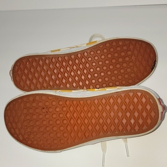 VANS in Checkered Gold, Men's 5, Women's 6.5. GUC - Picture 8 of 8